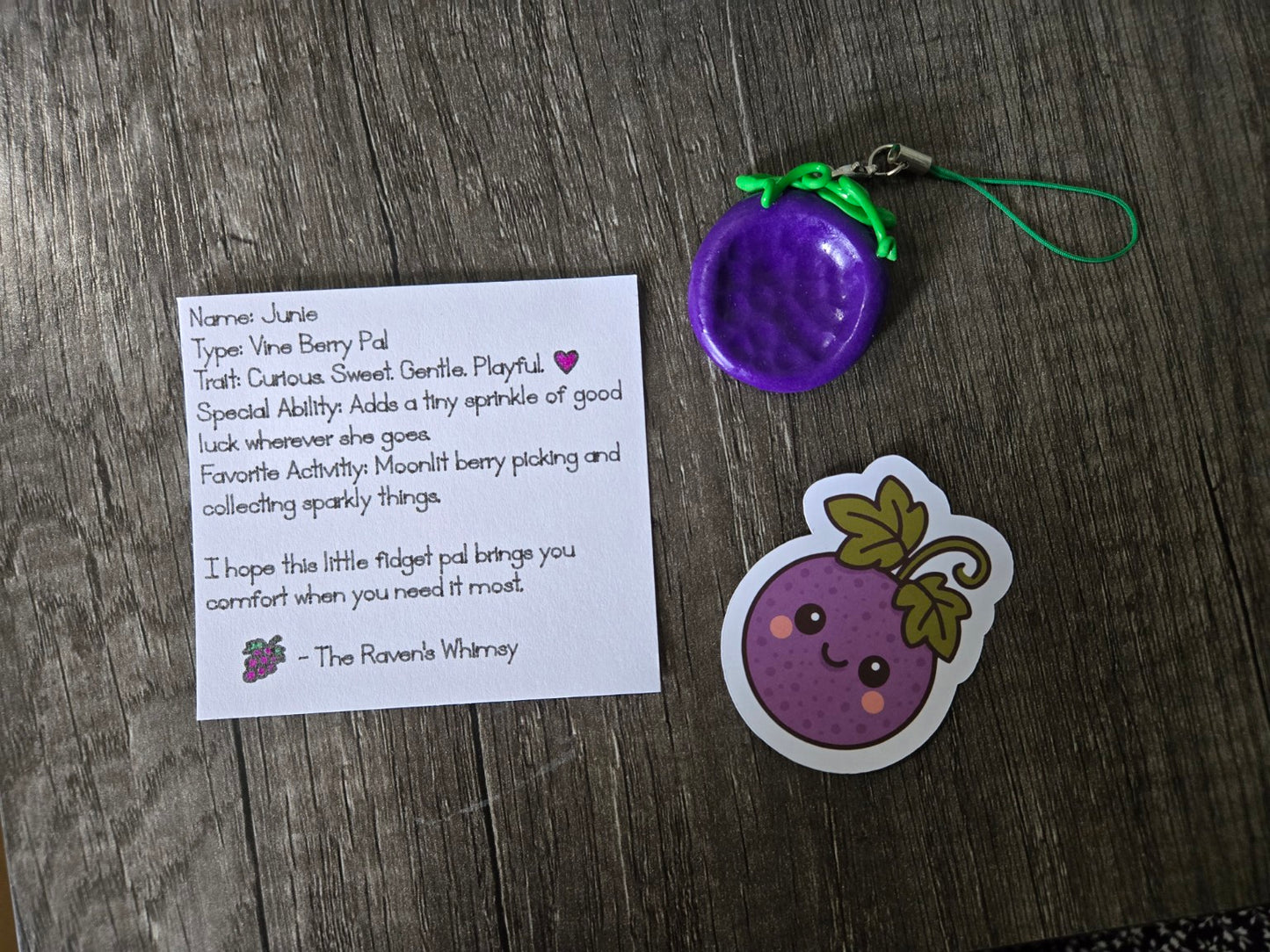 Junie the Vine Berry - Fidget Pal