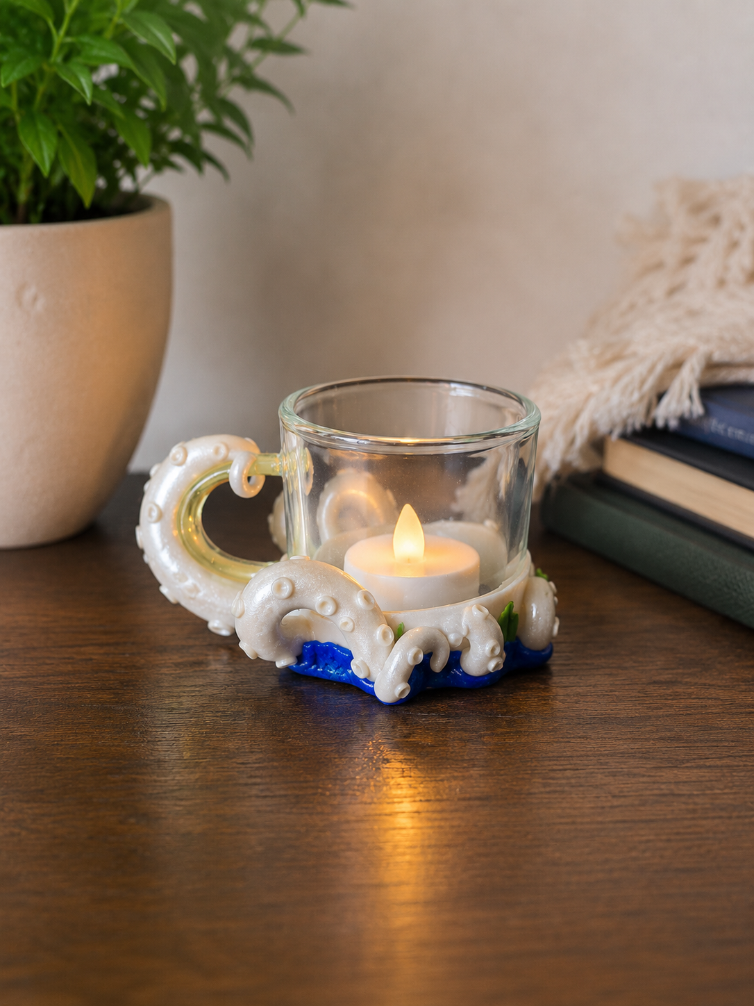 Moon Tide | Handcrafted Tea Light Holder