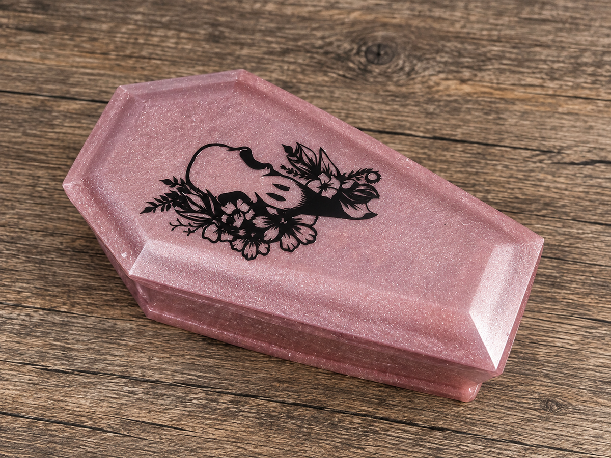 Blush & Bone Mystery Coffin