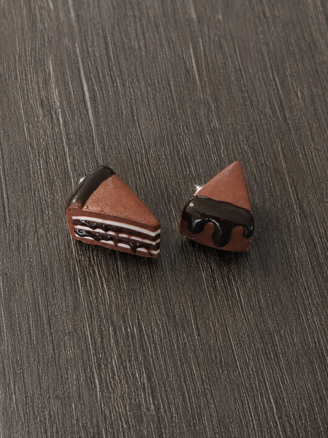 Mini Cake Slice Magnets (Set of 2)