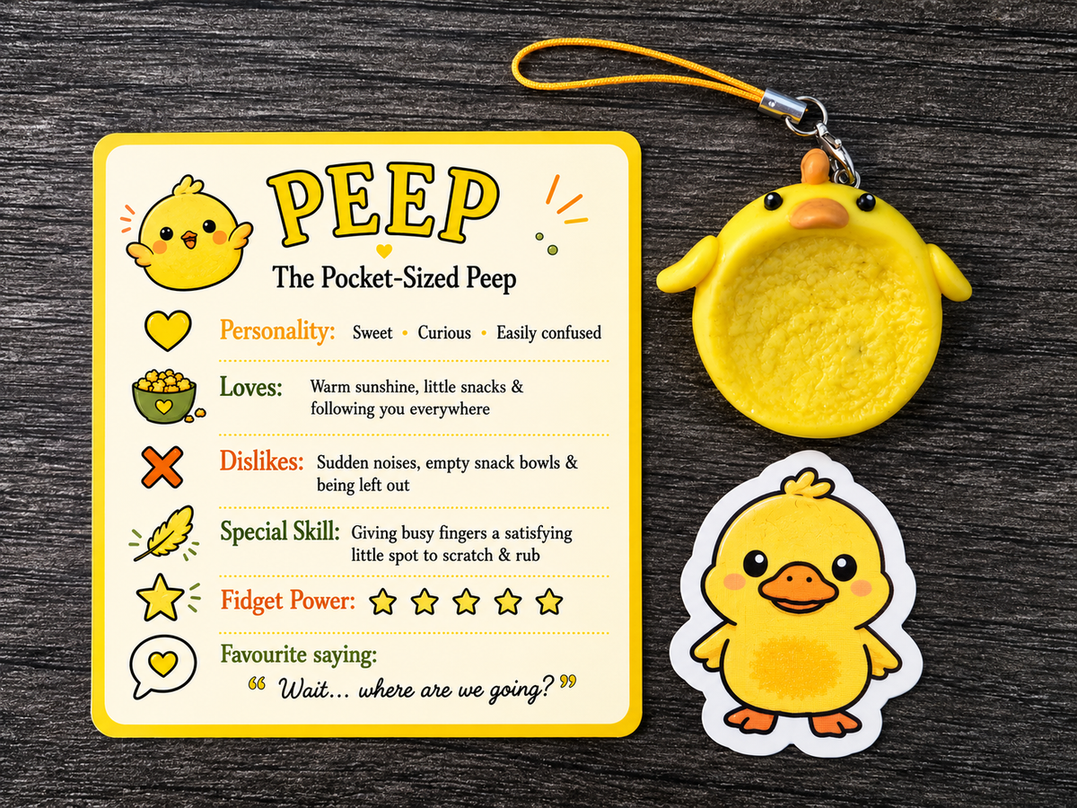 Peep the Duck - Fidget Pal