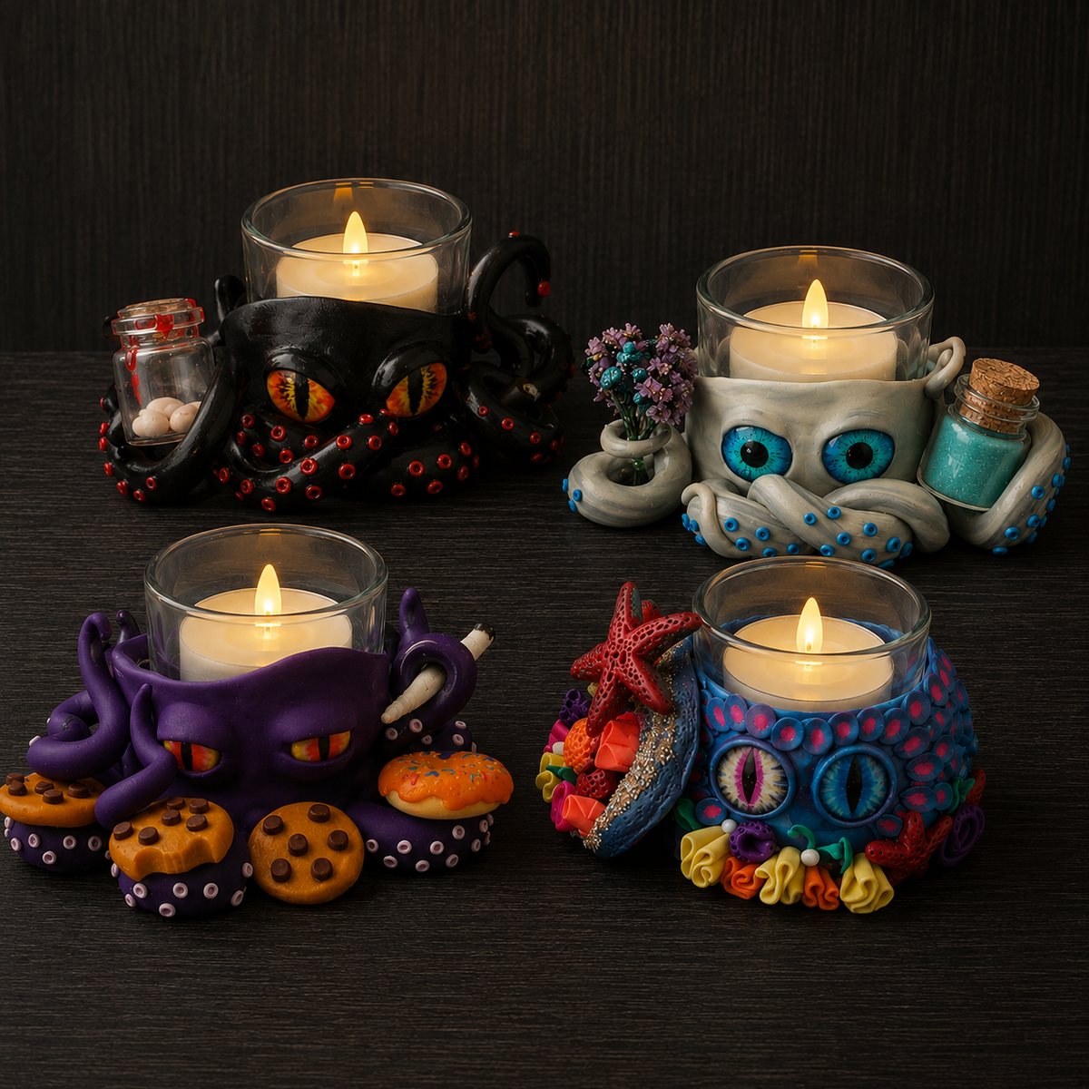 Enchanted Tea Light Holders