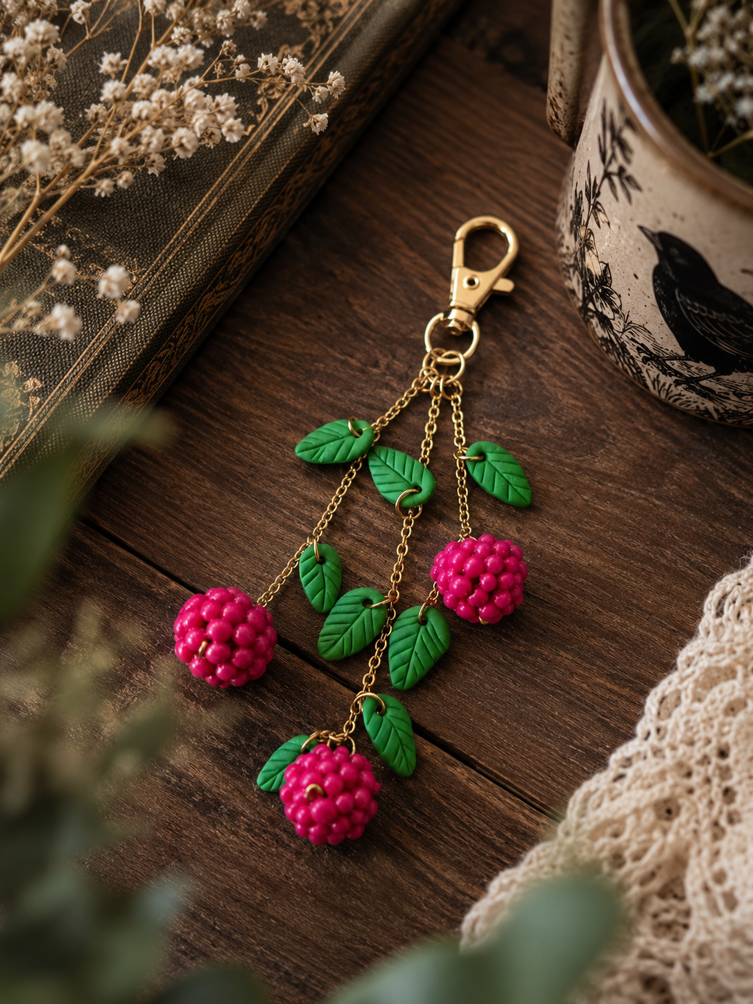 Brambleberry Keychain