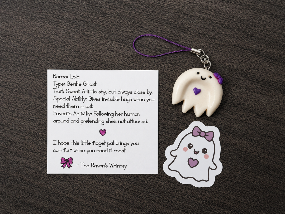 Lola the Ghost - Fidget Pal