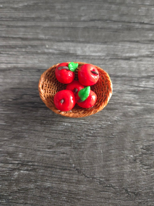 Little Orchard Basket Magnet