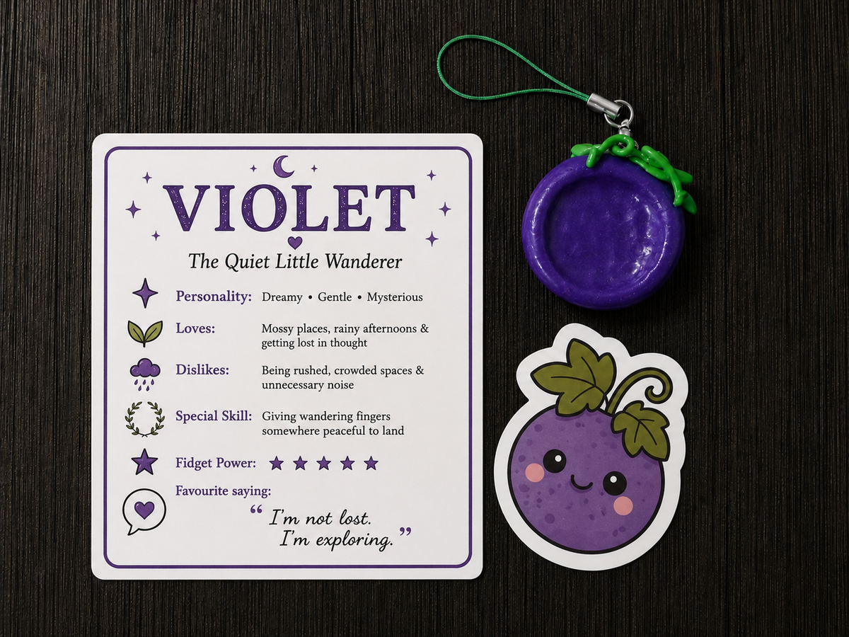 Violet the Vine Berry - Fidget Pal