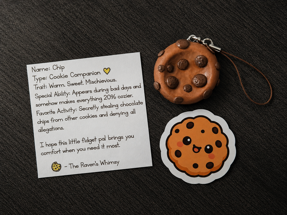 Chip the Cookie - Fidget Pal