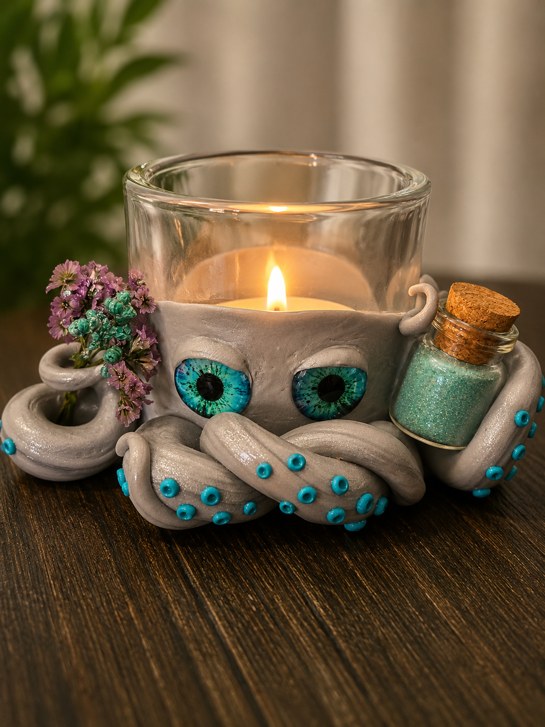 Pearla the Treasure Keeper | Tea Light Holder