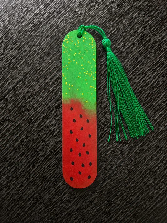 Watermelon Whimsy Bookmark
