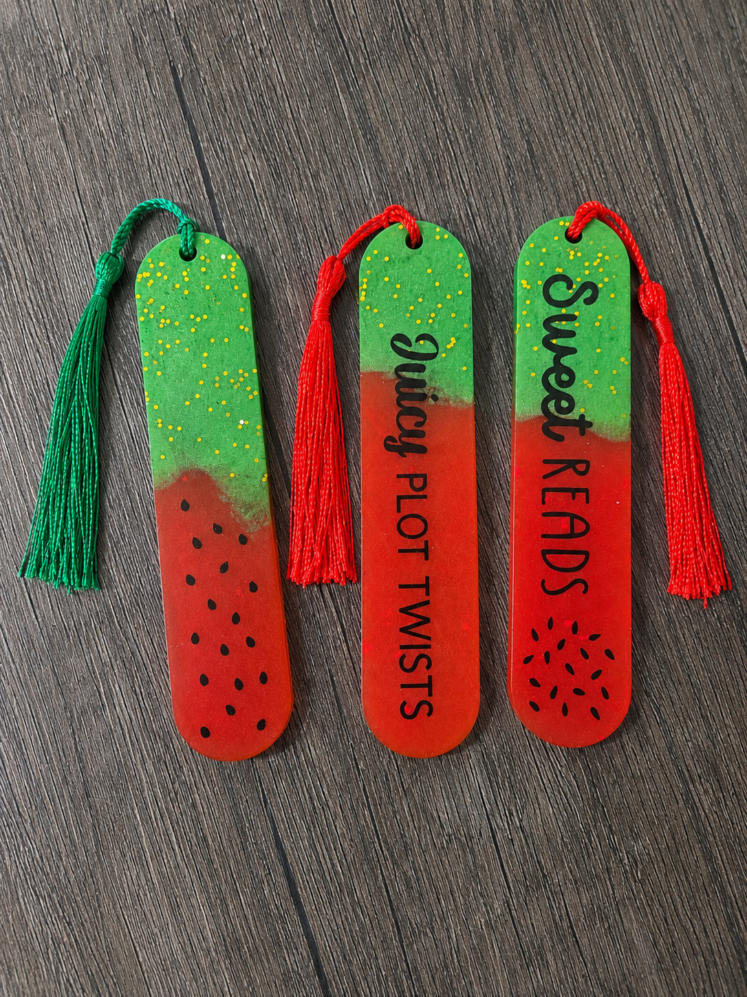 Watermelon Whimsy Bookmark
