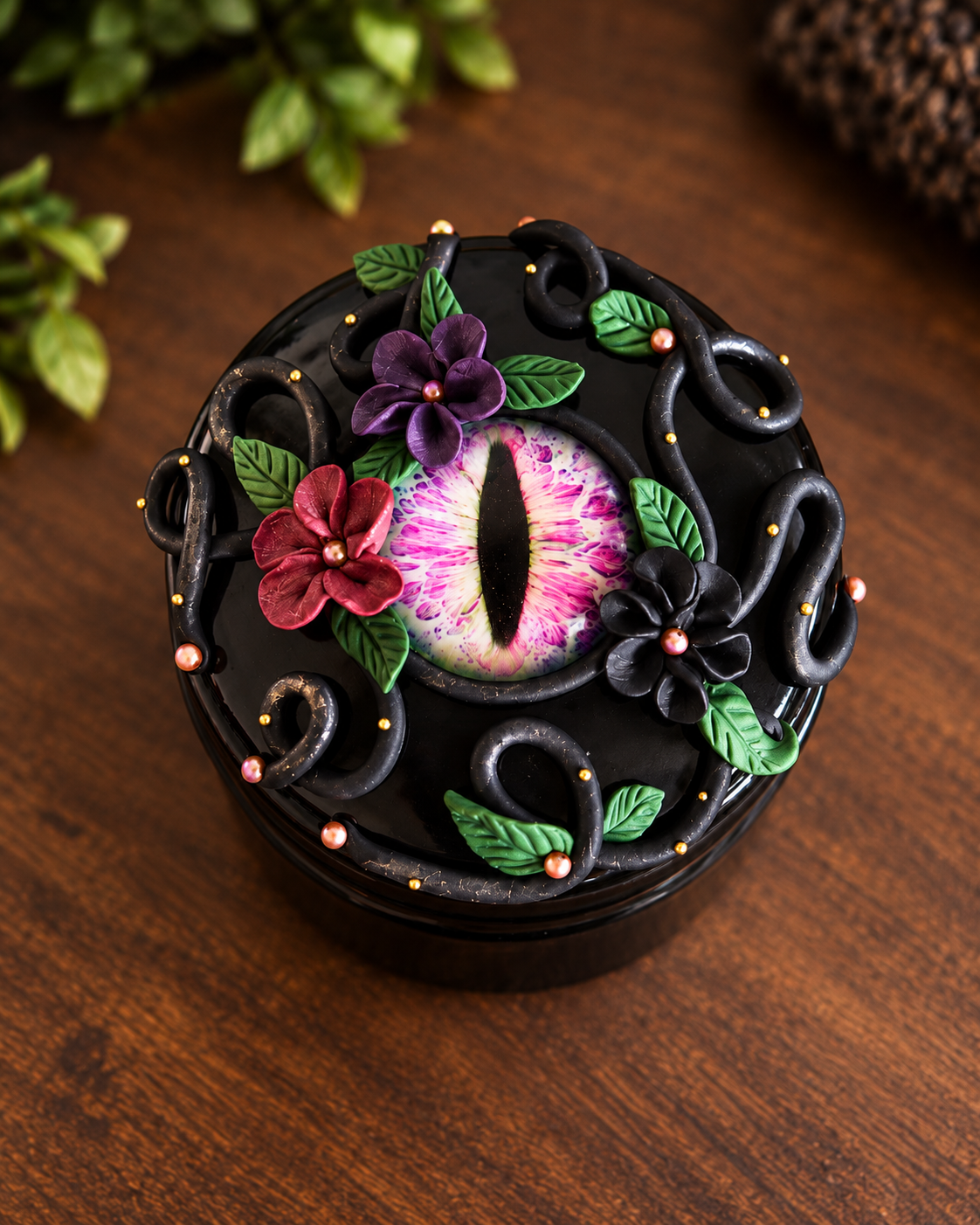 The Watchful Eye - Decorative Jar